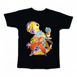 Dragon Ball Camiseta Goku, Vegeta, Golden Freezer