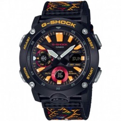 Reloj G-SHOCK GA-2000BT-1AJR Casio Traditional Pattern Serie (Importación USA)