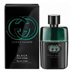 Perfume Original Guilty Black By Gucci Hombre 90ml