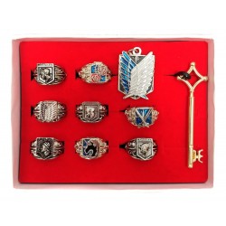 Shingeki No Kyojin Attack On Titan Anillo Collar Cosplay