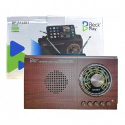 Radio Bp-r102bt Alta Sensibilidad Tws/ Usb/ Tf/ Am/ Fm/ Sw