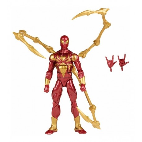 Marvel Legends Spiderman Iron Spider Figura Hasbro Nueva