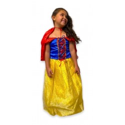 Disfraz Para Niñas Princesas Blanca Nieves Halloween