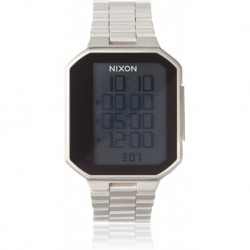 Reloj Nixon A323-000 Hombre Syna Silver-Tone Digital (Importación USA)