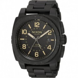 Reloj Nixon A10881256-00 Hombre Charger GMT Swiss-Quartz wit (Importación USA)
