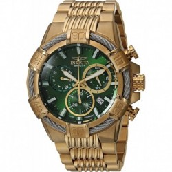 Reloj 25869 Invicta Men's Bolt Quartz Watch Stainless Steel Strap, Gold, 16 Model