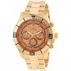 Reloj 14810 Invicta Men's "Specialty" 18k Gold Ion Plated Stainless Steel Watch