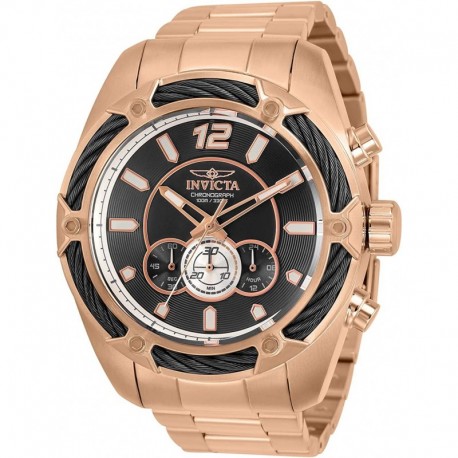 Reloj 31476 Invicta Men's Bolt Quartz Watch Stainless Steel Strap, Rose Gold, 26 Model