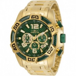 Reloj 34156 Invicta Pro Diver Chronograph Quartz Green Dial Men's Watch
