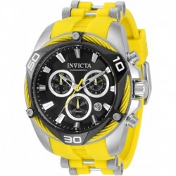 Reloj 31313 Invicta Men's 50mm Bolt Quartz Chrono Silicone Strap Watch