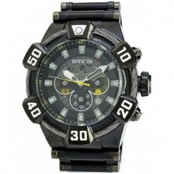 Reloj 37872 Invicta DC Comics Batman 52mm Black Dial Stainless Steel Carbon Fiber B Men's Watch