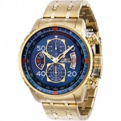 Reloj 36602 Invicta Men's Aviator Quartz Multifunction Blue Dial Watch