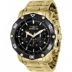 Reloj 37725 Invicta Pro Diver Chronograph Quartz Black Dial Men's Watch