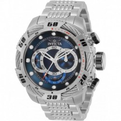 Reloj Invicta Men's 34159 Speedway Quartz Multifunction Blue, Silver Dial Watch
