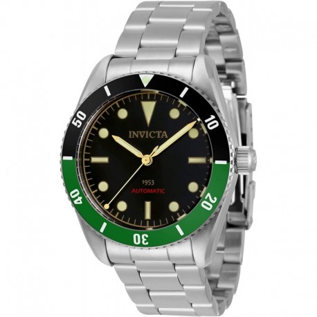Reloj 34335 invicta Men's Pro Diver Automatic 3 H Black Dial Watch
