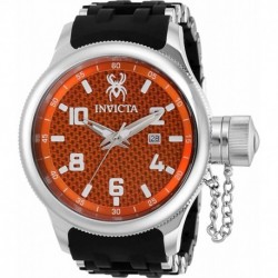 Reloj 36978 Invicta Russian Diver Quartz Orange Dial Men's Watch