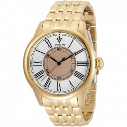Reloj 36242 Invicta Men's Vintage Quartz Watch Stainless Steel Strap, Gold, 22 Model