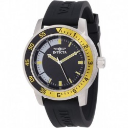 Reloj 12846 Invicta Men's Specialty Black Dial Watch, Yellow