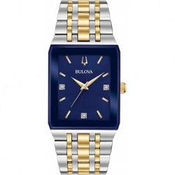 Reloj 98D154 Bulova Mens Futuro Stainless Steel Bracelet Watch