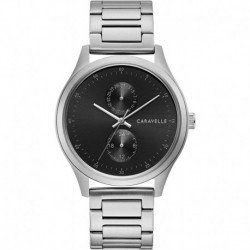 Reloj 43C121 Caravelle Bulova Men's Analog Display Quartz Silver Watch