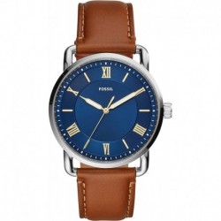 Reloj FS5661 Fossil Men's Copel Stainless Steel Leather Casual Quartz Watch