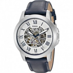 Reloj ME3111 Fossil Men's Grant Automatic Navy Leather Watch
