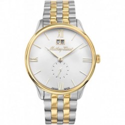 Reloj H1886MBI Mathey Tissot Edmond Metal White Dial Men's Watch