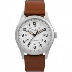 Reloj TW2V00600JR Timex 38 mm Expedition North Field Post Mechanical Eco Friendly Leather Strap Watch