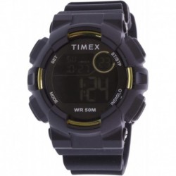 Reloj Mako Timex Men's TW5M23600 Matte Black Silicone Quartz Sport Watch