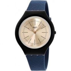 Reloj SVUN106 Swatch Men's Quartz Watch Silicone Strap, Blue, 21 Model