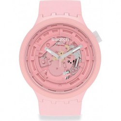Reloj SB03P100 Swatch Analogue SB03P100, Pink, Strip