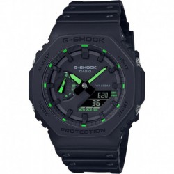 Reloj GA2100 1A3 G Shock Neon Accent Watch, Green