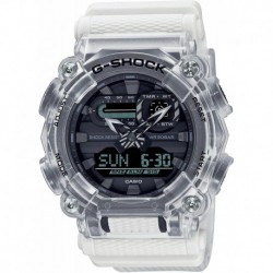 Reloj GA900SKL 7A G Shock Sound Waves Skeleton Series Watch, White
