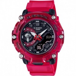 Reloj GA2200SKL 4A G Shock Sound Waves Skeleton Series Watch, Red