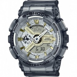 Reloj GMAS110GS 8A G Shock Skeleton Watch, Gold Silver