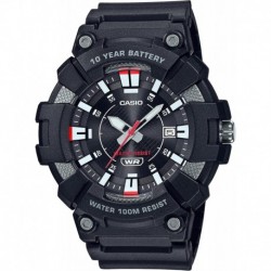 Reloj MW 610H 1AVCF Casio Men's Heavy Duty 10 Year Battery Date Indicator Watch Model MW610H 1AV Black