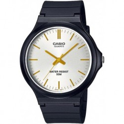 Reloj MW 240 7E3VEF Casio Men's Collection Quartz Watch Plastic Strap, Black, 21 Model