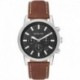 Reloj MK8955 Michael Kors Hutton Chronograph Luggage Leather Watch Model
