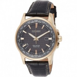 Reloj BX1008 12E Citizen World Time Eco Drive Black Dial Men's Watch