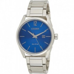 Reloj BM7411 83L Citizen Eco Drive Blue Dial Stainless Steel Men's Watch