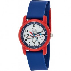 Reloj VR41J010Y Citizen Men's Quartz Watch Plastic Strap, Blue, 22 Model