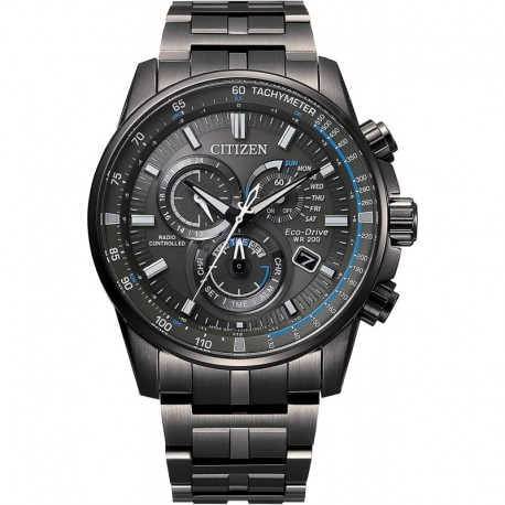 Reloj CB5887 55H Citizen Men's Promaster Sky Japanese Quartz Watch Stainless Steel Strap, Grey, 21 Model