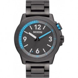 Reloj A917 632 00 Nixon Cardiff Sport Gunmetal Dial Stainless Steel Men's Watch A91763200