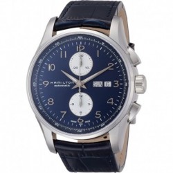 Reloj H32766643 Hamilton Jazzmaster Maestro Blue Dial Leather Strap Men's Watch