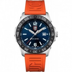 Reloj 3123.RF Luminox Pacific Diver 44mm Blue Dial Orange Rubber Swiss Quartz Watch