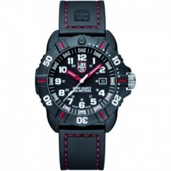 Reloj A.3035.1 Luminox Coronado Black Red Swiss Quartz Watch XS.3035