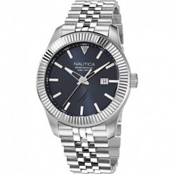 Reloj NAPPBS249 Nautica Men's Pacific Beach Grey Blue SST Bracelet Watch