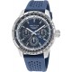 Reloj NAPP39S25 Nautica Men's Stainless Steel Quartz Silicone Strap, Blue, 22 Casual Watch Model