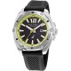 Reloj NAPTCS222 Nautica Men's Tin Can Bay Grey Black & Yellow Silicone Strap Watch