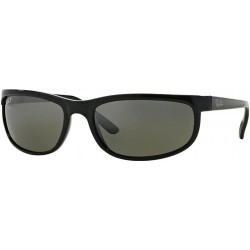 Gafas Ray Ban RB2027 PREDATOR 2 601 W1 62M Black Dark Grey Polarized Sunglasses For Men Women